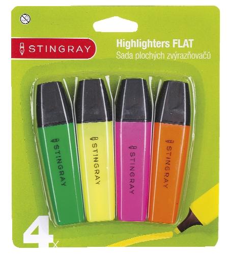 Sada zvýrazňovačů, 4 KS