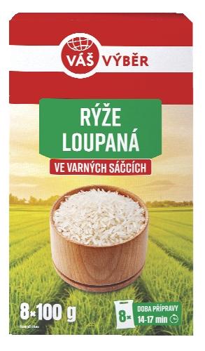 VÁŠ VÝBĚR Rýže, 800 g