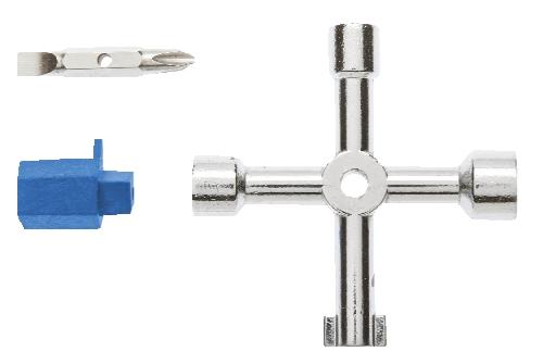 Univerzální skříňový klíč, 1 KS