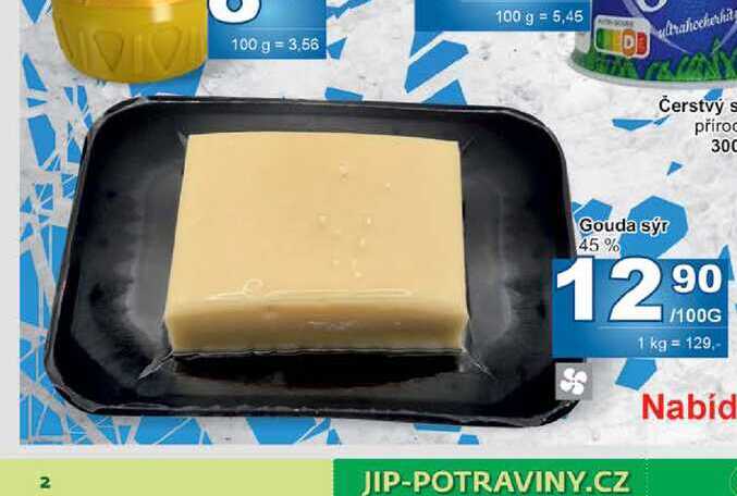 Gouda sýr 45% 100g