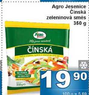 Agro Jesenice Čínská zeleninová směs 350 g