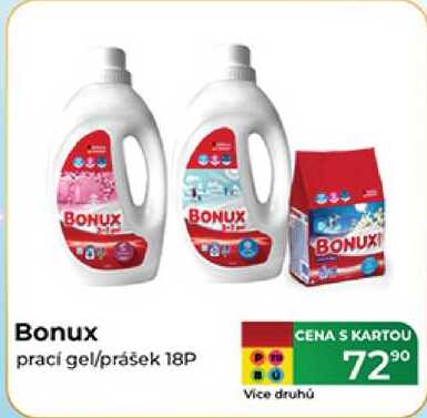 Bonux prací gel/prášek 18P 