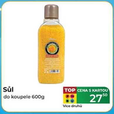 Sůl do koupele 600g 