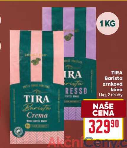 TIRA Barista zrnková Κάνα 1 kg