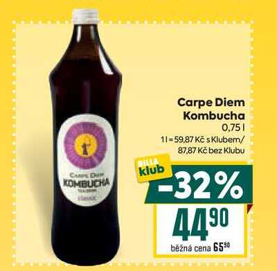 Carpe Diem Kombucha 0,75l
