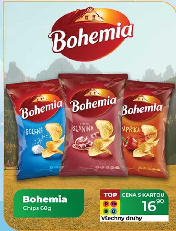 Bohemia Chips 60g 