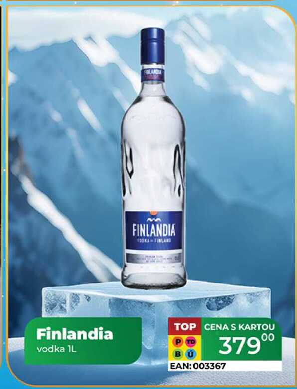 Finlandia vodka 1L 
