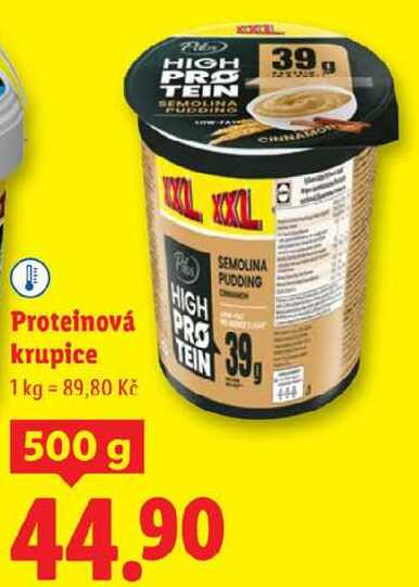 Proteinová krupice, 500 g