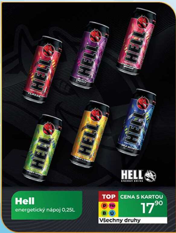 Hell energetický nápoj 0,25L 
