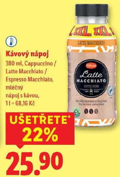 Kávový nápoj, 380 ml