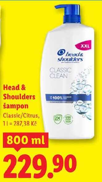 Head & Shoulders šampon, 800 ml
