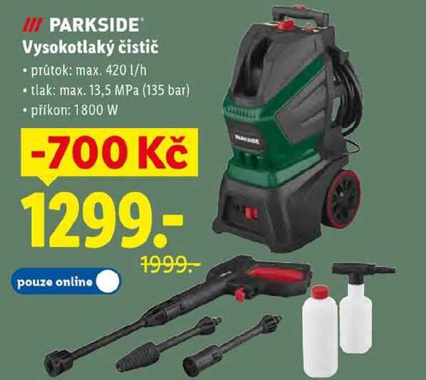 Vysokotlaký čistič