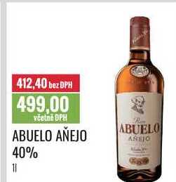 ABUELO AÑEJO 40% 1l