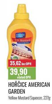 HOŘČICE AMERICAN GARDEN 227g