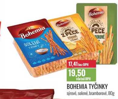 BOHEMIA TYČINKY 80g 