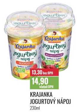 KRAJANKA JOGURTOVÝ NÁPOJ 230ml 