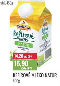 KEFÍROVÉ MLÉKO NATUR 500g 