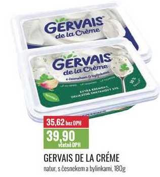 GERVAIS DE LA CRÉME 180g
