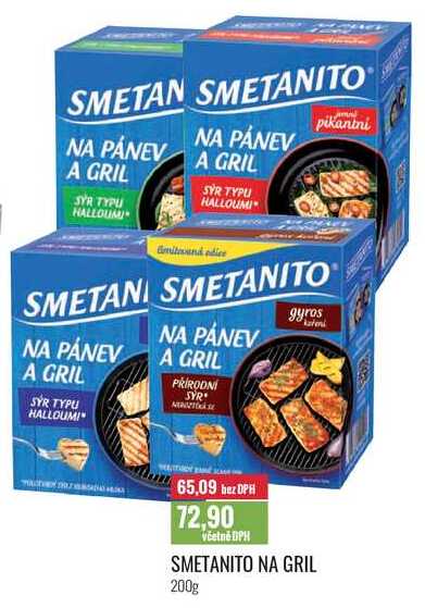 SMETANITO NA GRIL 200g 