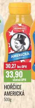 HOŘČICE AMERICKÁ 500g