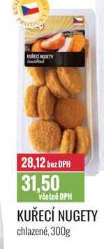 KUŘECÍ NUGETY 300g 
