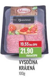 VYSOČINA KRÁJENÁ 100g 