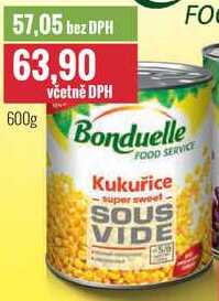 Bonduelle Kukuřice super sweet- SOUS VIDE 600g