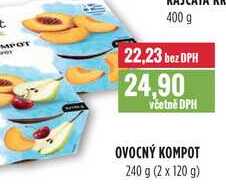 OVOCNÝ KOMPOT 240 g (2 x 120 g)