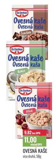 OVESNÁ KAŠE 58g 