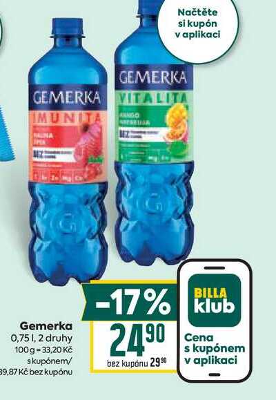 Gemerka 0,75l