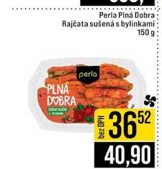 Perla Plná Dobra Rajčata sušená s bylinkami 150 g