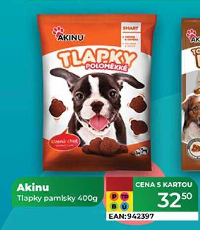 Akinu Tlapky pamlsky 400g