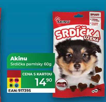 Akinu Srdićka pamlsky 60g