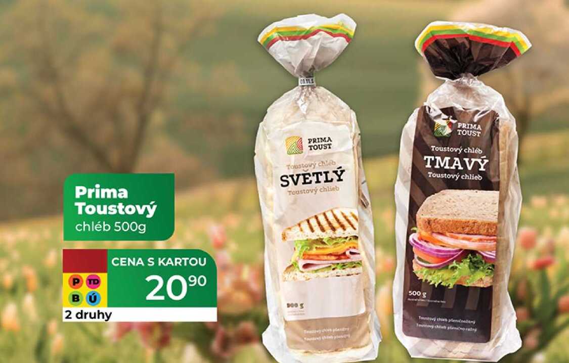 Prima Toustový chléb 500g  