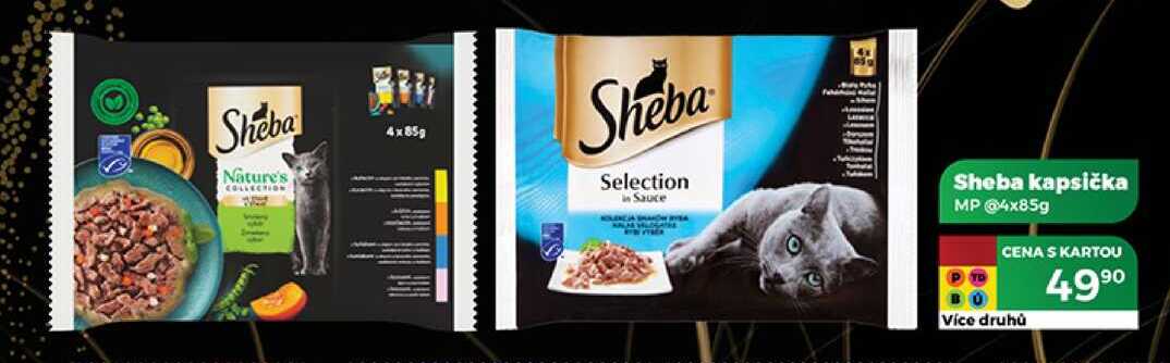 Sheba kapsička MP @4x85g 