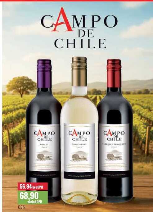 CAMPO DE CHILE 0,75l