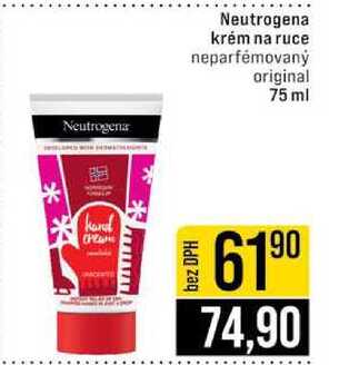 Neutrogena krém na ruce neparfémovaný original 75 ml