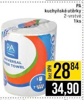 PA kuchyňské utěrky 2-vrstvé 1ks
