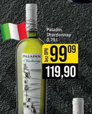 Paladin Chardonnay 0,75l