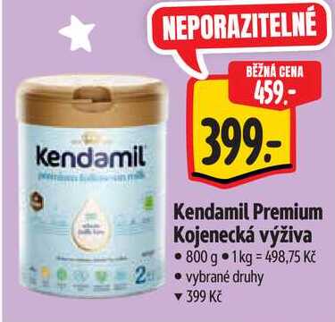 Kendamil Premium Kojenecká výživa, 800 g