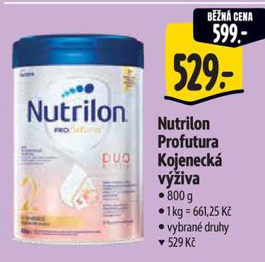Nutrilon Profutura Kojenecká výživa, 800 g