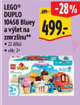 LEGO® DUPLO 10458 Bluey a výlet na zmrzlinu**