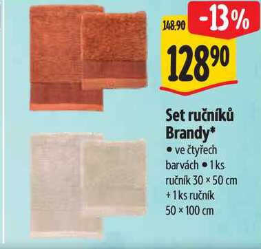 Set ručníků Brandy