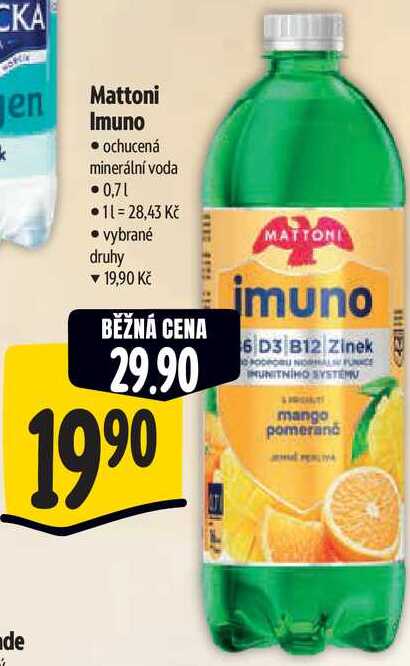 Mattoni Imuno, 0,7 l