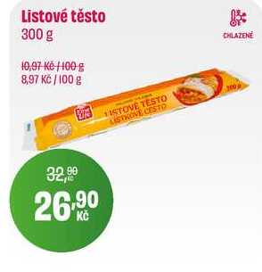 Listové těsto 300 g 