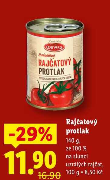 Rajčatový protlak, 140 g