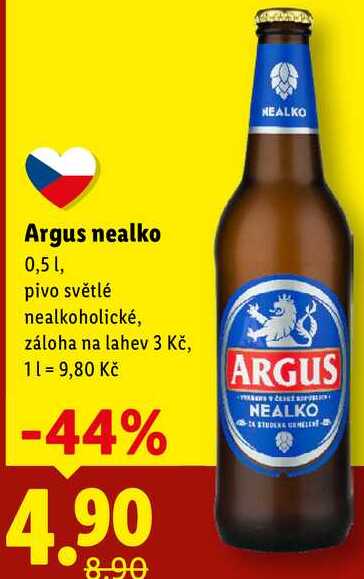 Argus nealko, 0,5 l
