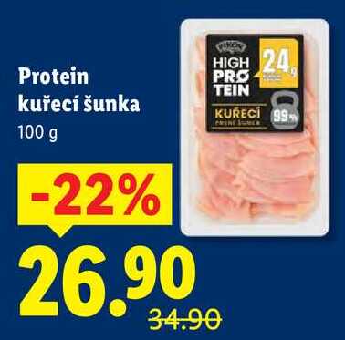 Protein kuřecí šunka, 100 g