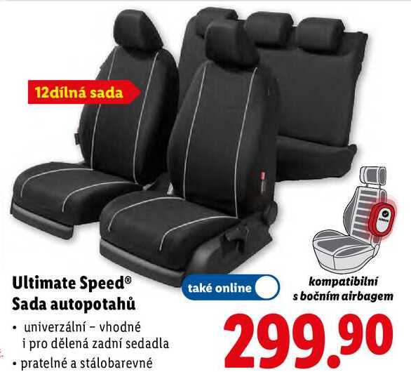 Ultimate Speed Sada autopotahů