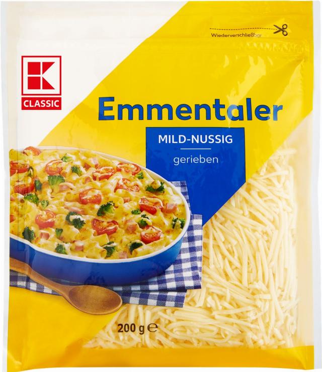 K-Classic Ementál strouhaný